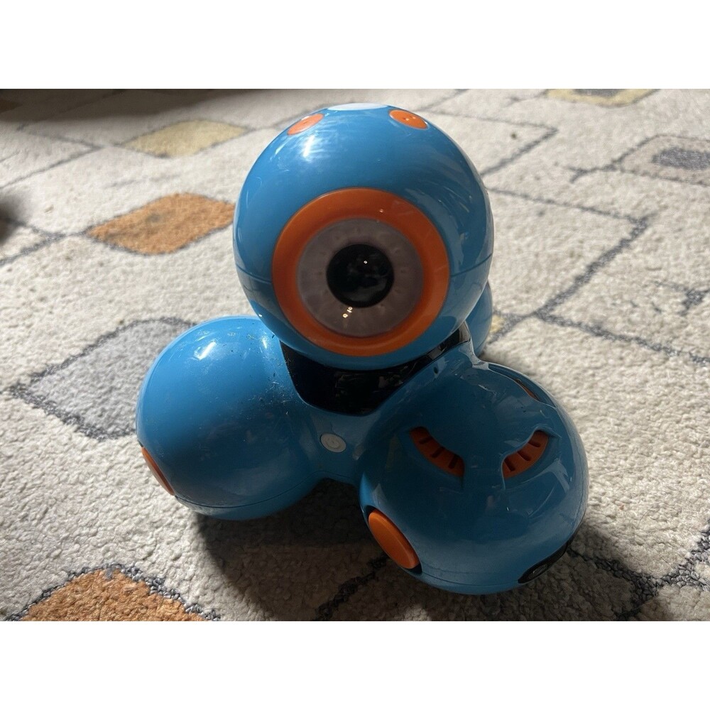 Wonder Workshop Dash Smart Robot for Kids DA01 Blue Tested Working